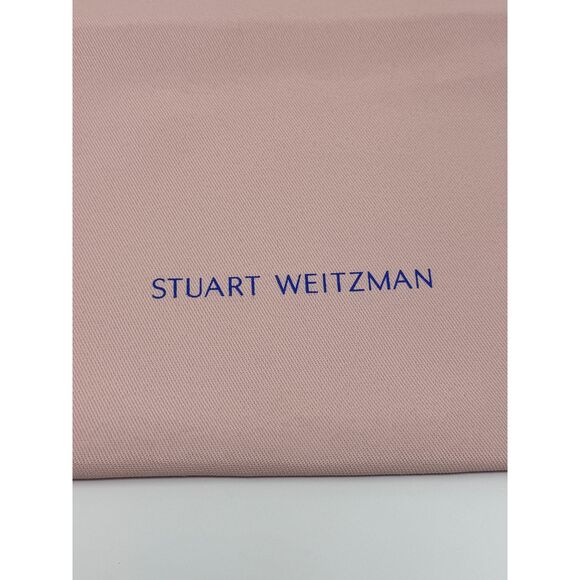 Stuart Weitzman Pink Shoe Dust Bag Purse Handbag Storage Travel 14"x10.5" - Picture 3 of 5